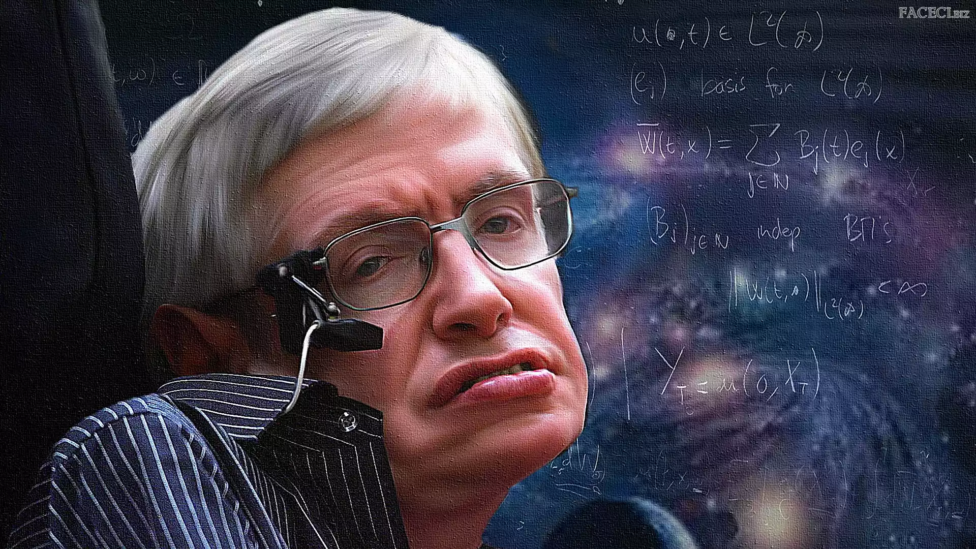 Grafika, Mężczyźni, Stephen Hawking