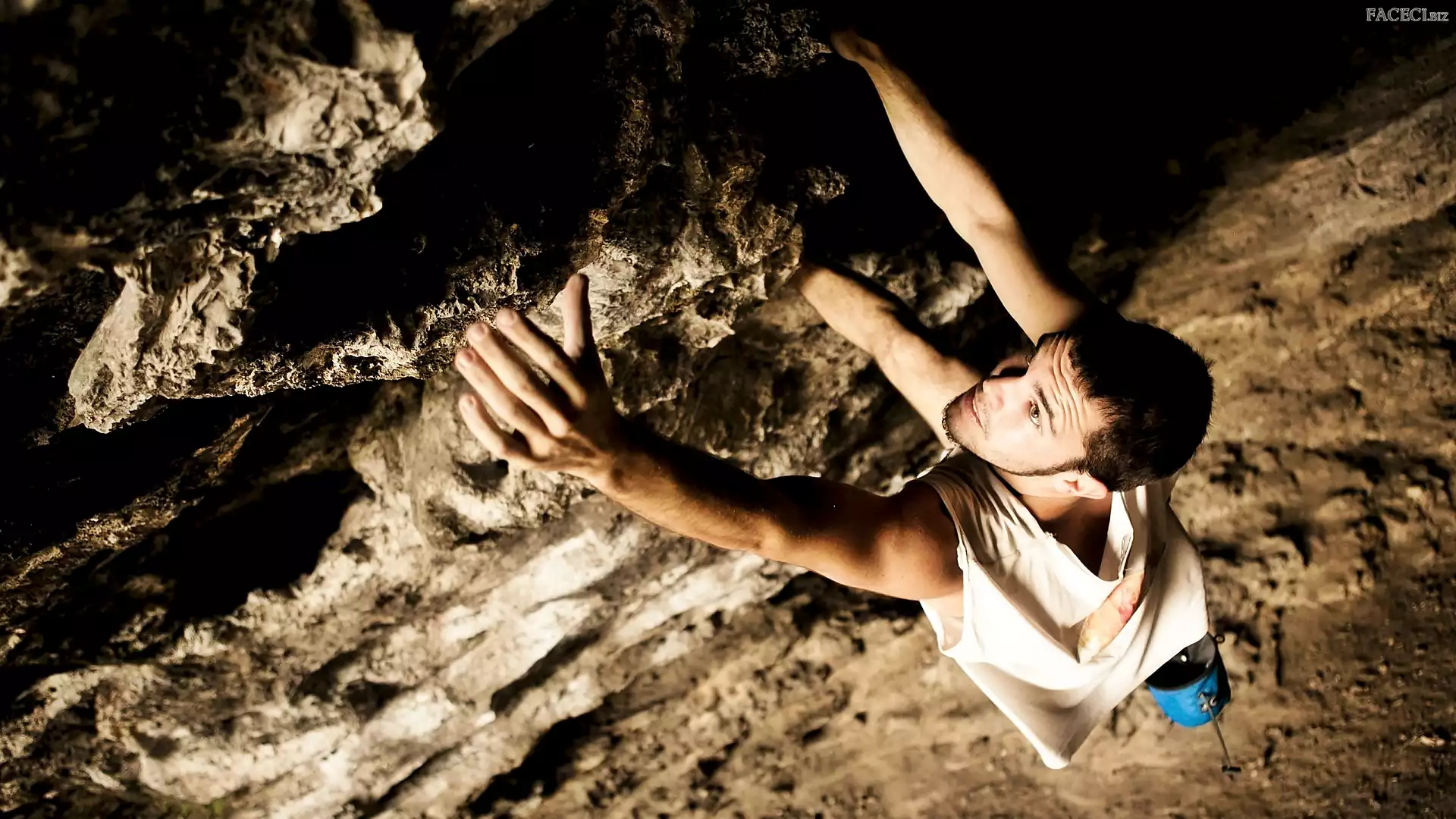 Wspinaczka, Mężczyzna, Skała