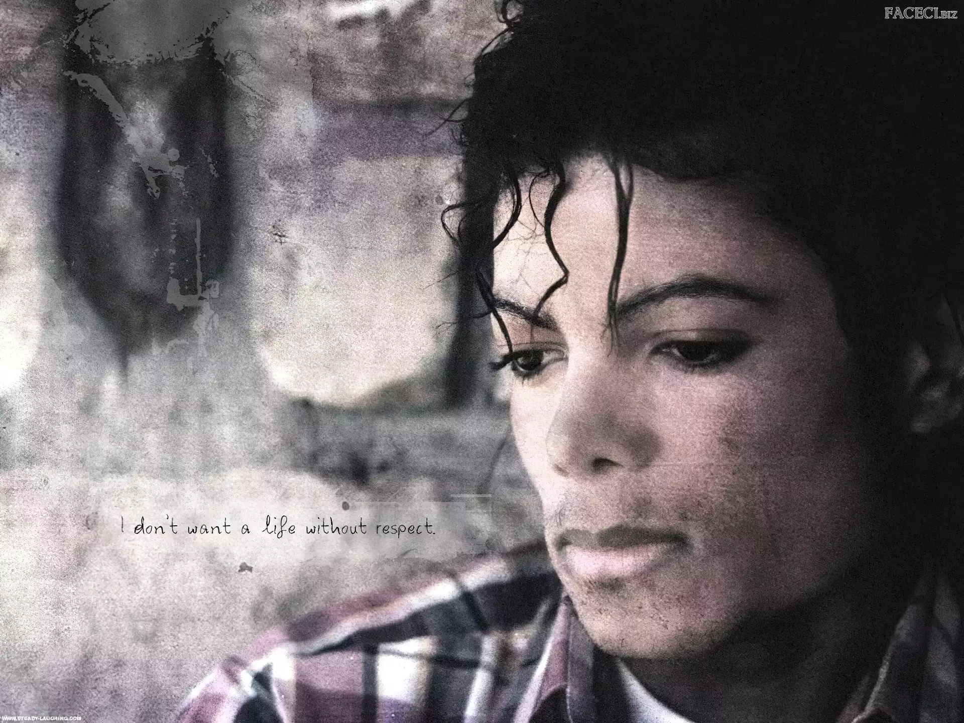 Michaela Jacksona, Twarz