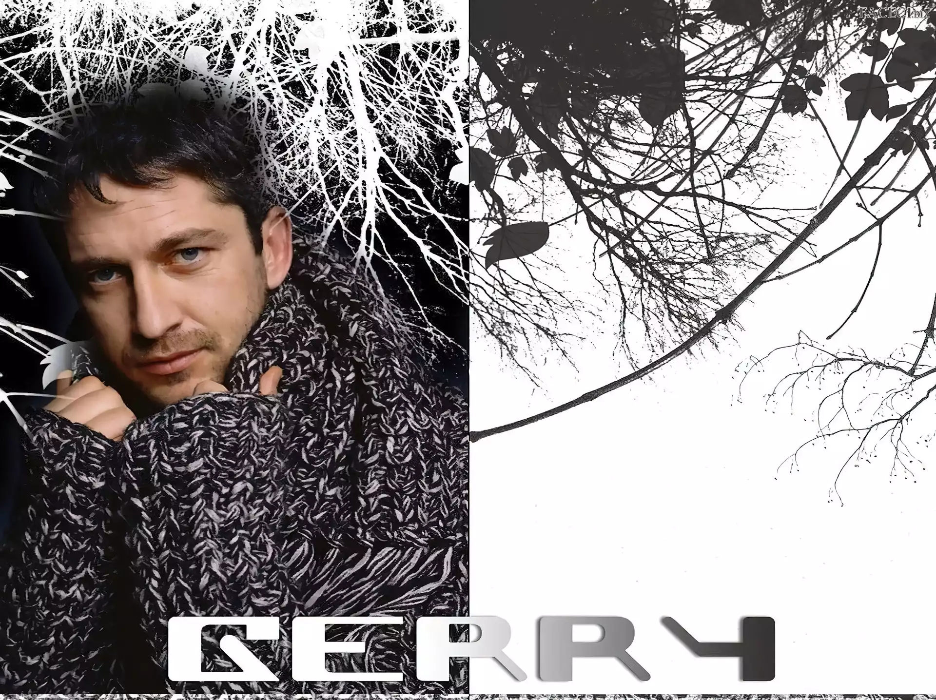 niebieskie oczy, Gerard Butler, sweter