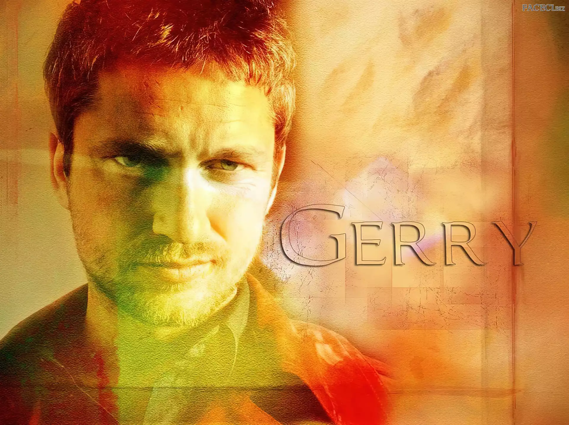 oczy, Gerard Butler, twarz